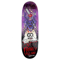 Heroin Franky Villani Guest Egg Purple 9.5 Skateboard Deck