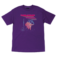 OJ Wheels X Black Sabbath Paranoid Motion Trails Purple T-Shirt