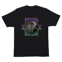 OJ Wheels X Black Sabbath Paranoid Witch Black T-Shirt
