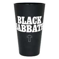 OJ Wheels X Black Sabbath Black Frosted Pint Glass