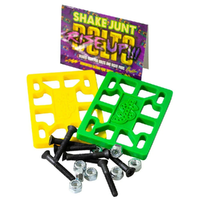 Shake Junt Rise Up 1 1/4" Riser Pads With Hardware