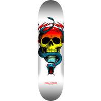 Powell Peralta McGill Skull & Snake Yellow White Fade 8.5 Skateboard Deck