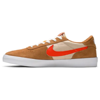 Nike SB Heritage Vulc Flax Orange Oatmeal Mens Skate Shoes