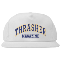 Thrasher Dropout White Snapback Hat
