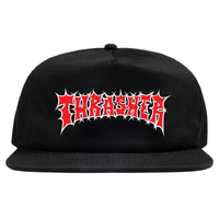 Thrasher Spikey Black Snapback Hat