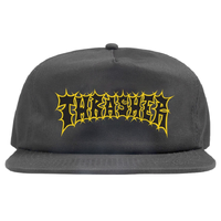 Thrasher Spikey Charcoal Snapback Hat