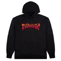 Thrasher Fuego Black Hoodie