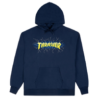 Thrasher Lightning Navy Hoodie