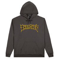 Thrasher Spikey Charcoal Hoodie