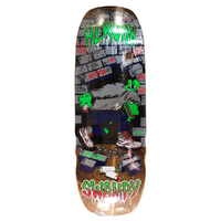 Heroin Swampy Stomp Brown 10.5 Skateboard Deck