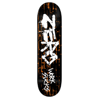 Zero Work Sucks Reissue Black White Orange 8.5 Skateboard Deck