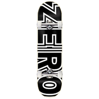 Zero Bold Black White 8.25 Complete Skateboard