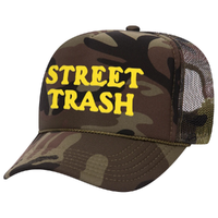 Deathwish Street Trash Camo Trucker Hat