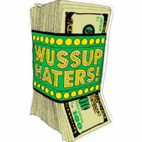 Shake Junt Money Talks Sticker