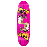 Heroin Merged Egg Pink 8.88 Skateboard Deck