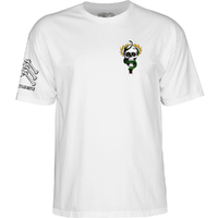 Powell Peralta Bones Brigade McGill 17th Series White T-Shirt