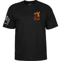 Powell Peralta Bones Brigade Mountain 17th Series Black T-Shirt