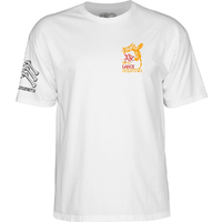 Powell Peralta Bones Brigade Mountain 17th Series White T-Shirt