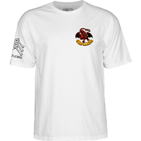Powell Peralta Bones Brigade Caballero 17th Series White T-Shirt