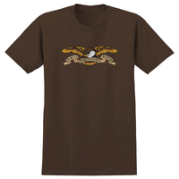 Anti Hero Eagle Ringspun Brown T-Shirt