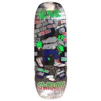 Heroin Swampy Stomp Black 10.5 Skateboard Deck