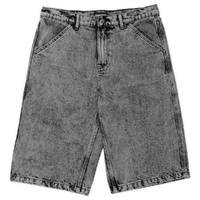 Passport Workers Club 3/4 Acid Grey Jean Shorts