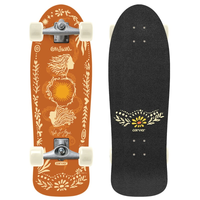 Carver GRLSwirl Sunflower CX Surfskate Skateboard