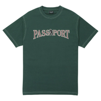 Passport Official Contrast Washed Green T-shirt