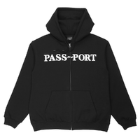 Passport Official Black Zip Hoodie