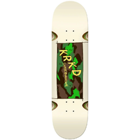Krooked Team Kamo White 8.06 Skateboard Deck