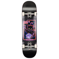 Globe G1 Master Of Chaos Black Cat 8.0 Complete Skateboard