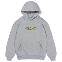 Ichpig Pulse Cordless Grey Marle Hoodie