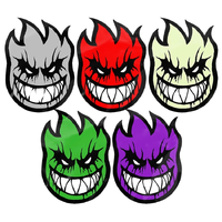 Spitfire Bighead Deathmask II Sticker