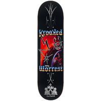 Krooked Chrome Zone Worrest Twin 8.3 Skateboard Deck