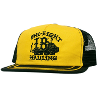 Anti Hero One Eight Hauling Black Yellow Trucker Hat