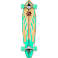 Holiday Dreamy Daze Teal 38 Longboard Skateboard