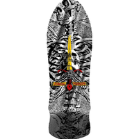 Powell Peralta Skull & Sword Geegah Silver Foil 9.75 Skateboard Deck