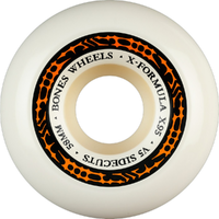 Bones X-Formula Orange Sidecut V5 95A 58mm Skateboard Wheels