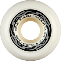 Bones X-Formula Silver Widecut V6 97A 56mm Skateboard Wheels