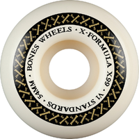 Bones X-Formula Standard V1 99A 54mm Skateboard Wheels
