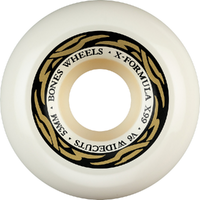 Bones X-Formula Gold Widecut V6 99A 53mm Skateboard Wheels