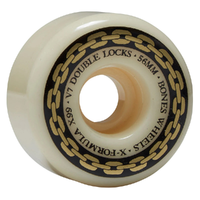 Bones X-Formula Chains Double Lock V7 99A 56mm Skateboard Wheels