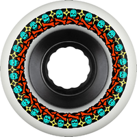 Bones Rough Riders Skulls White ATF 80A 56mm Skateboard Wheels