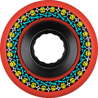 Bones Rough Riders Skulls Red ATF 80A 56mm Skateboard Wheels