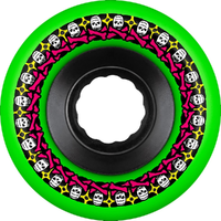 Bones Rough Riders Skulls Green ATF 80A 56mm Skateboard Wheels
