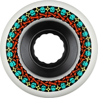 Bones Rough Riders Skulls White ATF 80A 59mm Skateboard Wheels