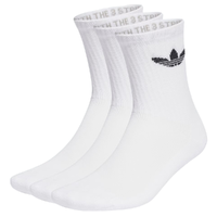 Adidas Trefoil Cushion Crew White 3 Pair Socks