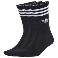 Adidas 3 Stripes Crew Black 3 Pair Socks