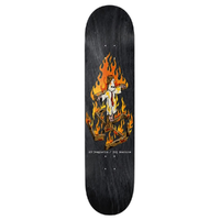 Toy Machine Charred Cross 8.5 Skateboard Deck