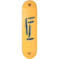 Folklore Fibre Tech Lite Rip Orange 8.25 Skateboard Deck